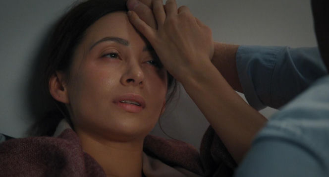 M jak miłość odc. 1927. Joanna (Dominika Sakowicz), Artur Rogowski (Robert Moskwa)