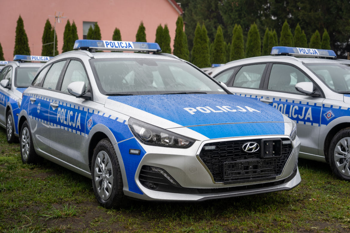 Oznakowane radiowozy Hyundai i30 Wagon 