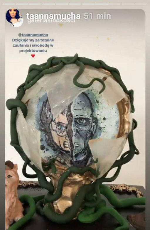 Anna Mucha zamówiła tort dla dziecka. Jak otworzyła pudełko zaniemówiła. 