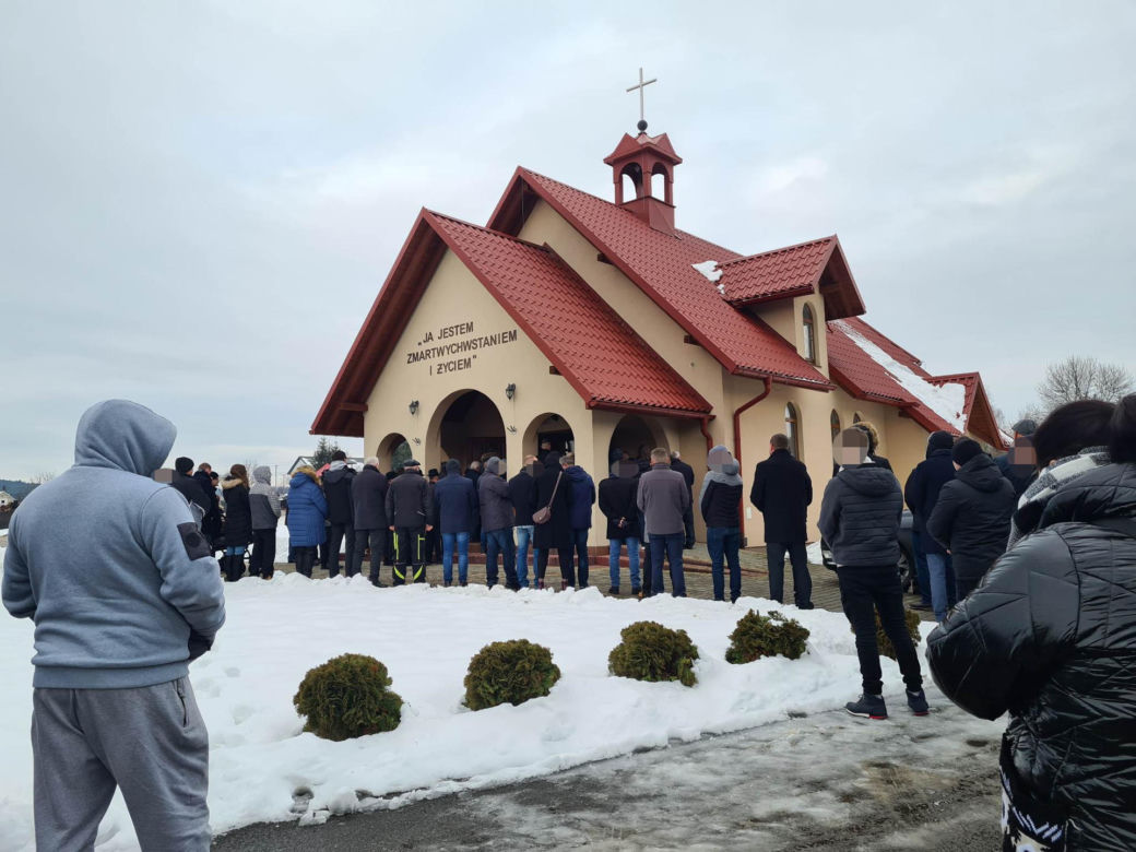 Poruszające słowa brata na pogrzebie żołnierza, który zginął w Ukrainie