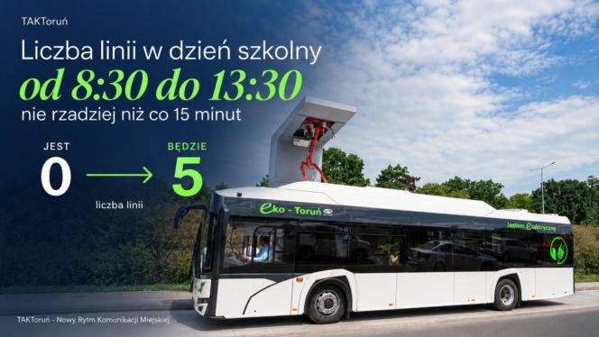 Rewolucja w komunikacji miejskiej w Toruniu. Tak ma wyglądać nowy rozdział według władz miasta