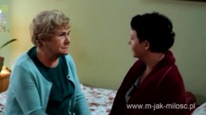 M jak miłość. Marysia (Małgorzata Pieńkowska), Barbara (Teresa Lipowska)