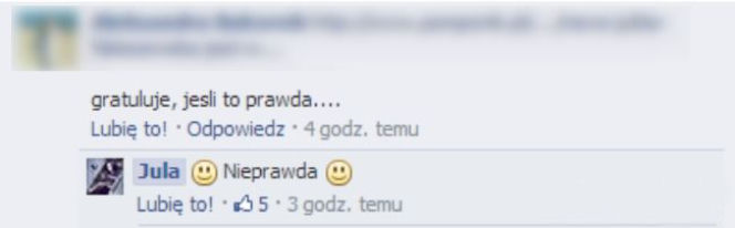 Jula w ciąży?!