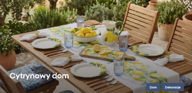 Ta cytrynowa zastawa z Pepco oczaruje każdego. Sprawi, że poczujesz się jak na Wybrzeżu Amalfi!
