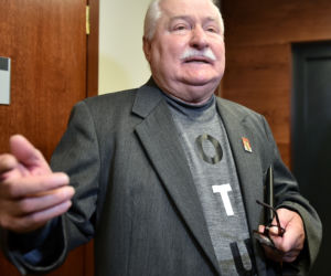 Duda zabrał Wałęsę do Ameryki