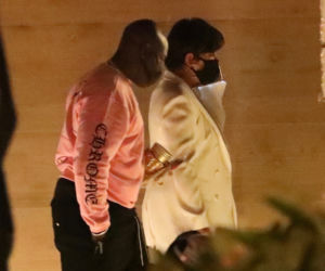 Kendall Jenner i Fai Khadra na kolacji z Kris Jenner