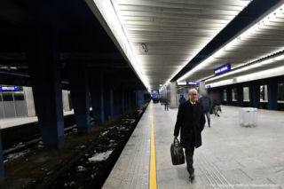 Marszałek Czarzasty pojechał pociągiem do Berlina