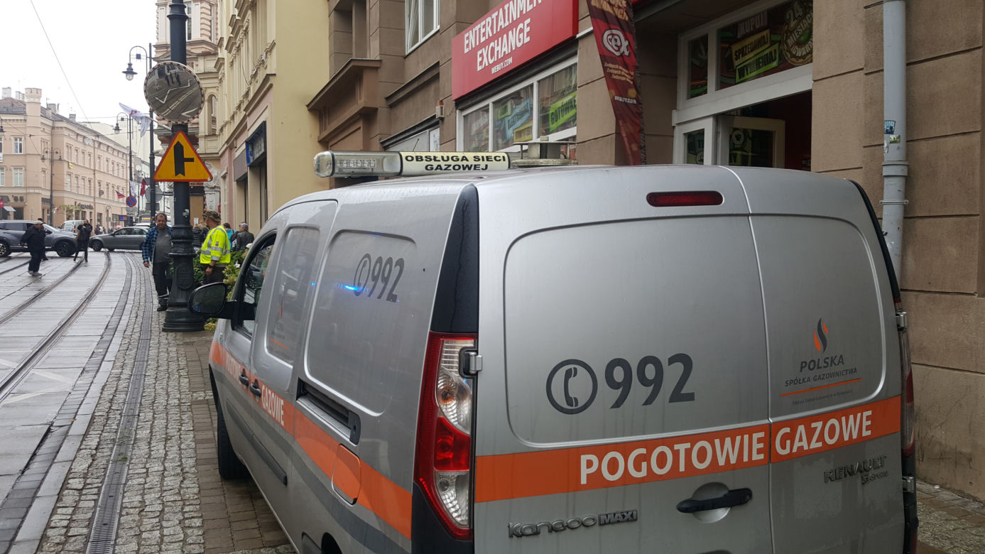 Granat w kamienicy przy Gdańskiej w Bydgoszczy