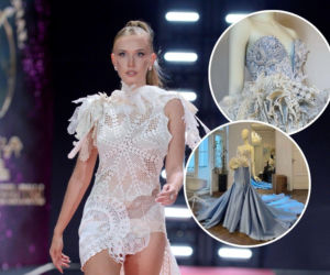 Oliwia Mikulska walczy o koronę miss w zachwycającej kreacji