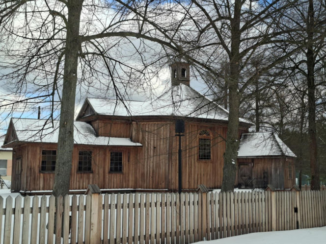 Kościół pod wezwaniem św. Rocha. Mroczków