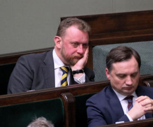 Łukasz Szumowski w szpitalu