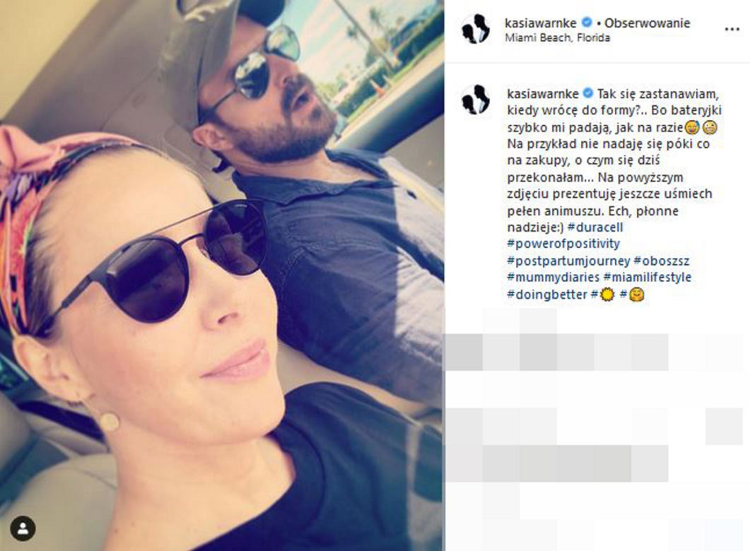Katarzyna Warnke po ciąży nie ma siły na zakupy