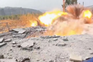 Reporter wojenny oszukał przeznaczenie! Wideo mrozi krew w żyłach