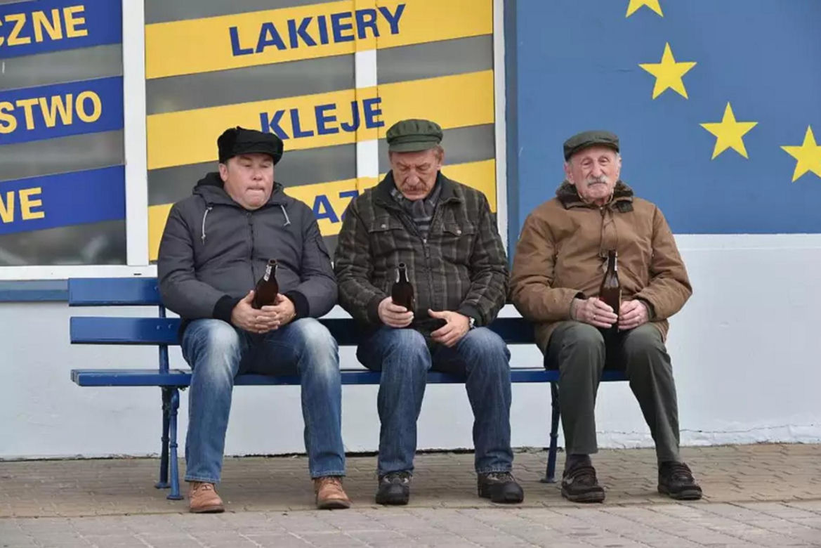 Ławeczka z serialu "Ranczo"