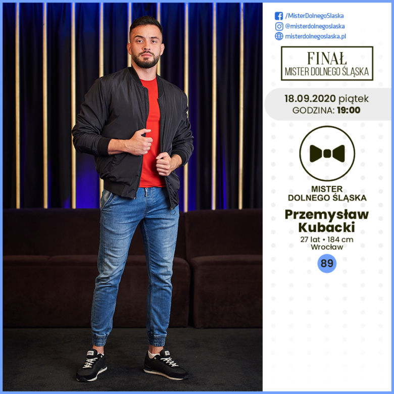 Finaliści Mister Dolnego Śląska 2020