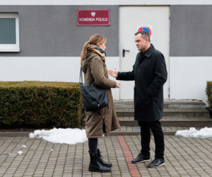 Na Wspólnej, odcinek 3392: Sławek Dziedzic (Mariusz Słupiński), Iga (Lidia Sadowa)