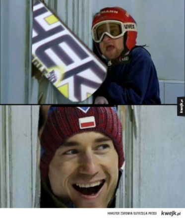 Kamil Stoch - memy, żarty dowcipy. Zbiór najlepszych obrazków! 