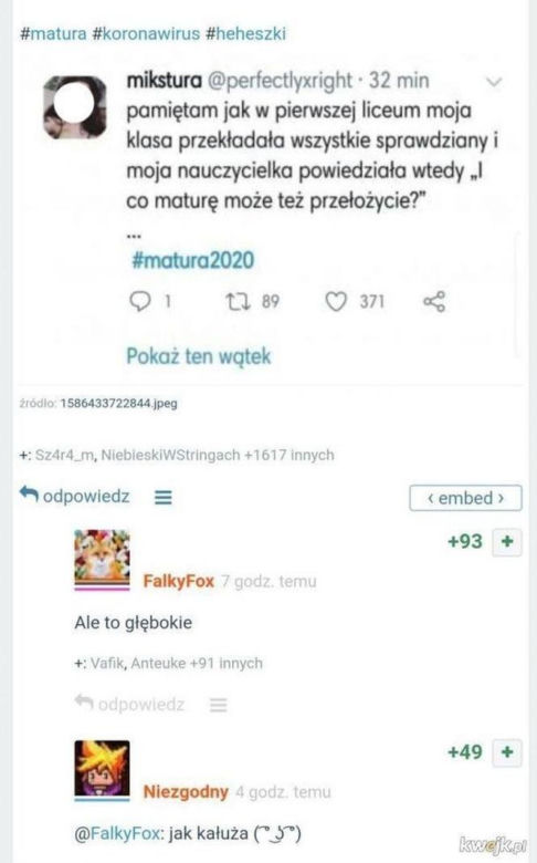 Matura 2023! Zobacz najlepsze memy!