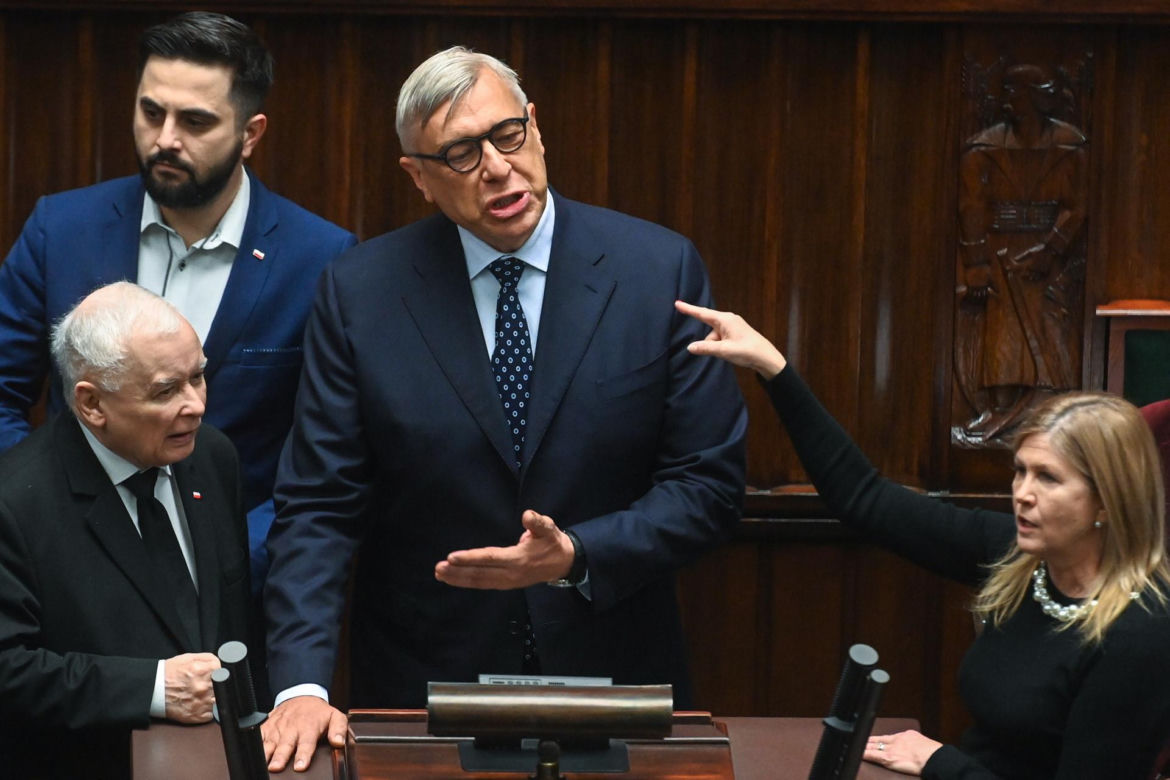  Starcie Kaczyńskiego i Giertycha w Sejmie