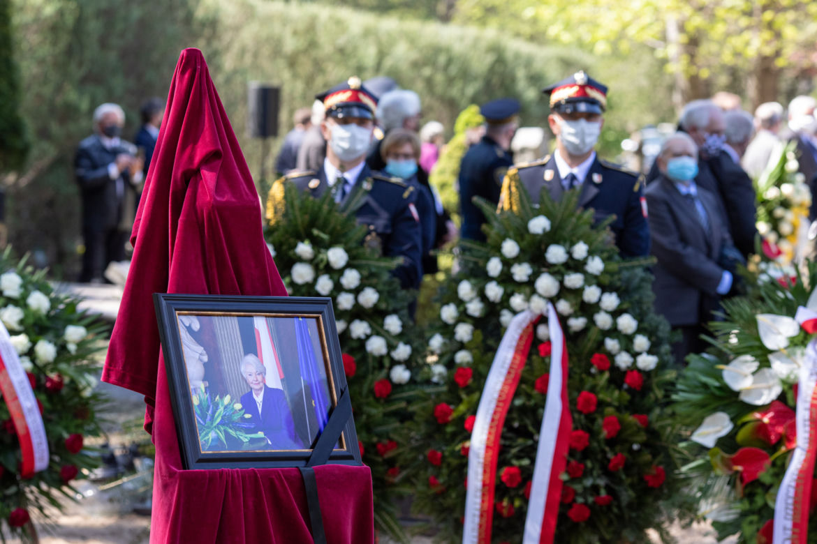 Pogrzeb Krystyny Łybackiej