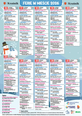 Ferie Zimowe w Kraśniku