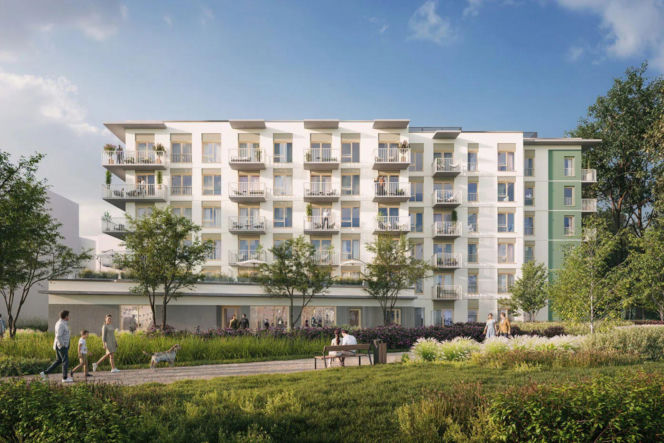 Wrocławskie osiedle mieszkaniowe Przy Parku Vita