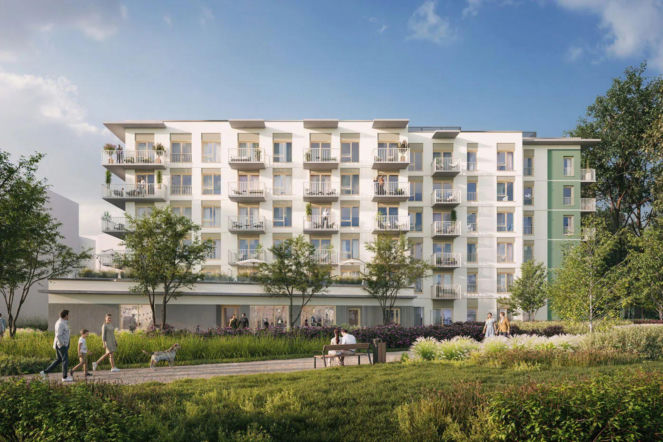 Wrocławskie osiedle mieszkaniowe Przy Parku Vita