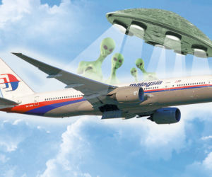 To UFO porwało samolot!