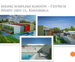 Planowany miejski kompleks basenów w Krakowie