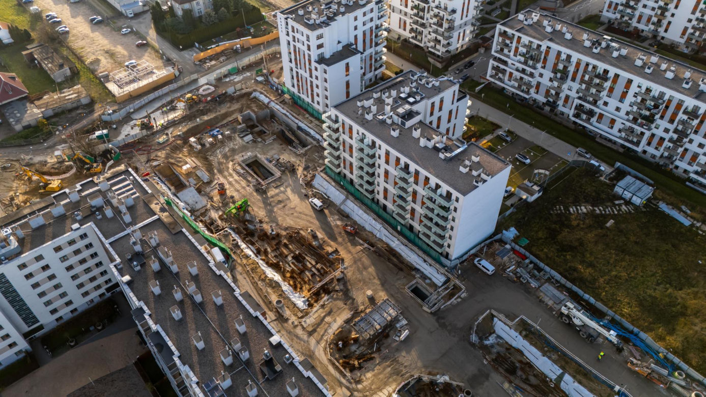 Budowa stacji Chrzanów w grudniu 2024