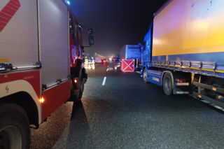 Czarna seria na autostradzie A4. Śmierć dwóch osób, karambol i droga zablokowana na wiele godzin