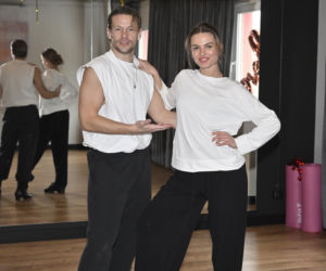 Sebastian Fabijański na probach do Tańca z Gwiazdami