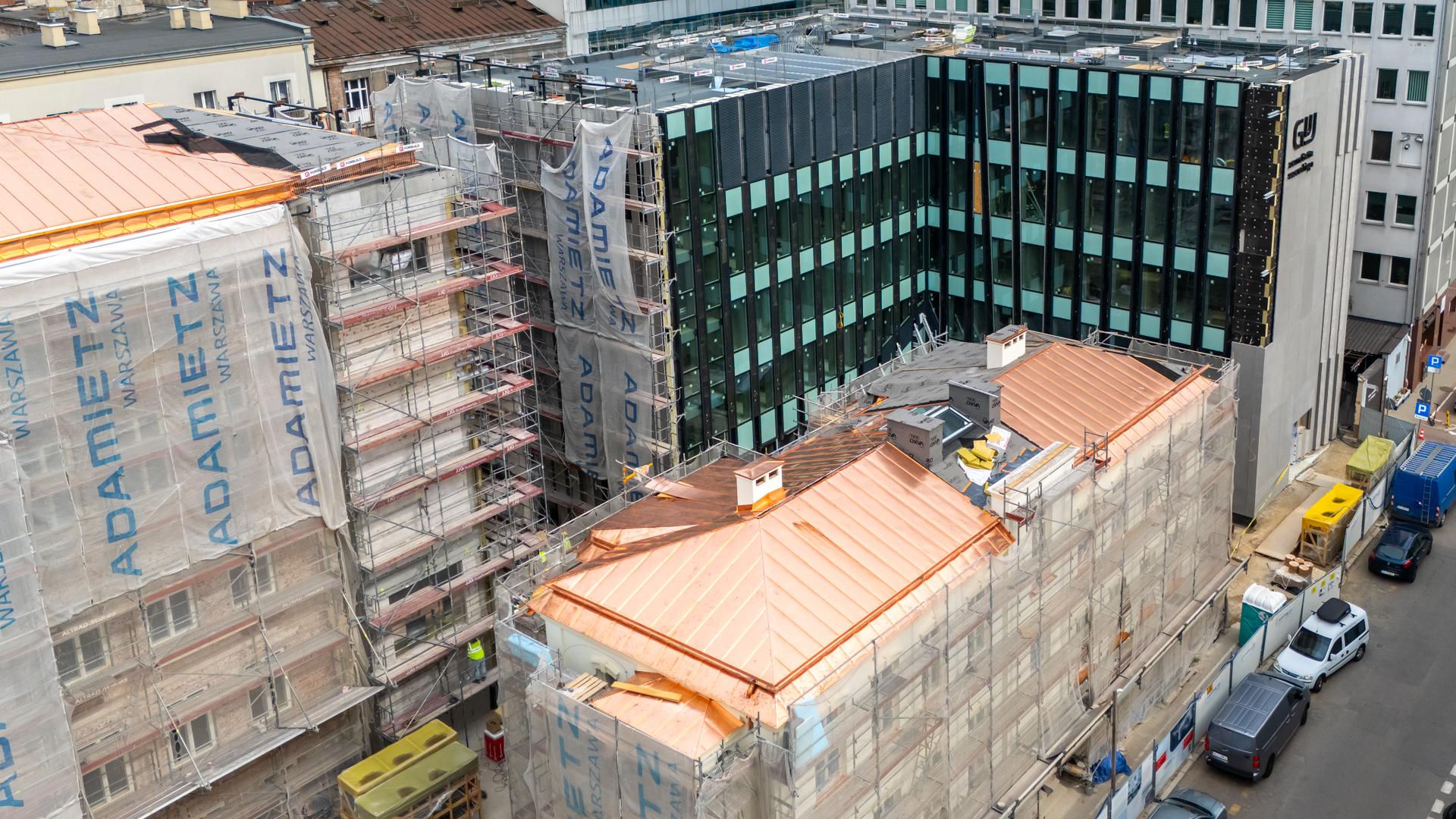 Budowa Muzeum Getta Warszawskiego - kwiecień 2026