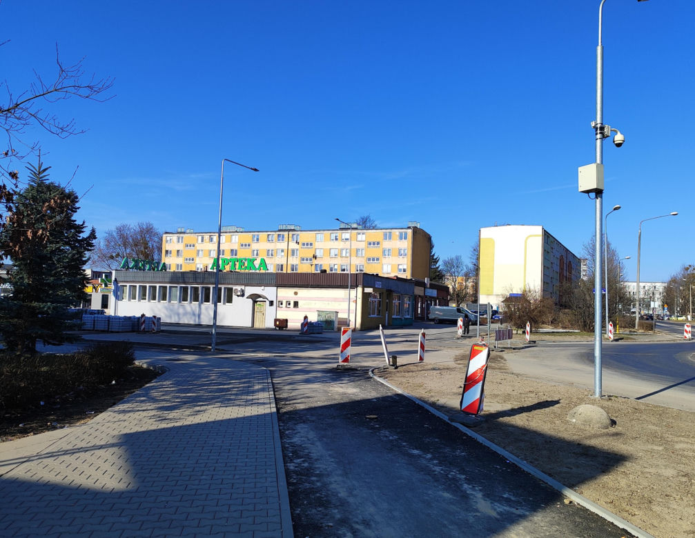 Trwa przebudowa odcinka ul. Chrobrego