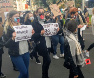 Protest kobiet w Szczecinie - 28.10.2020