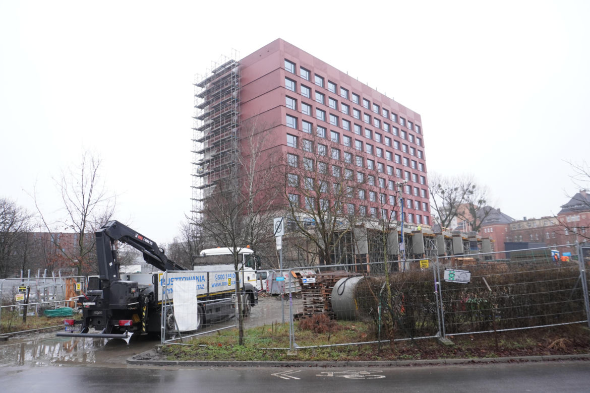 Przebudowa hotelu przy ulicy Solnej