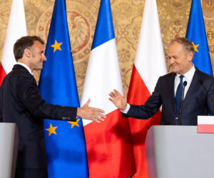 Emmanuel Macron w Polsce