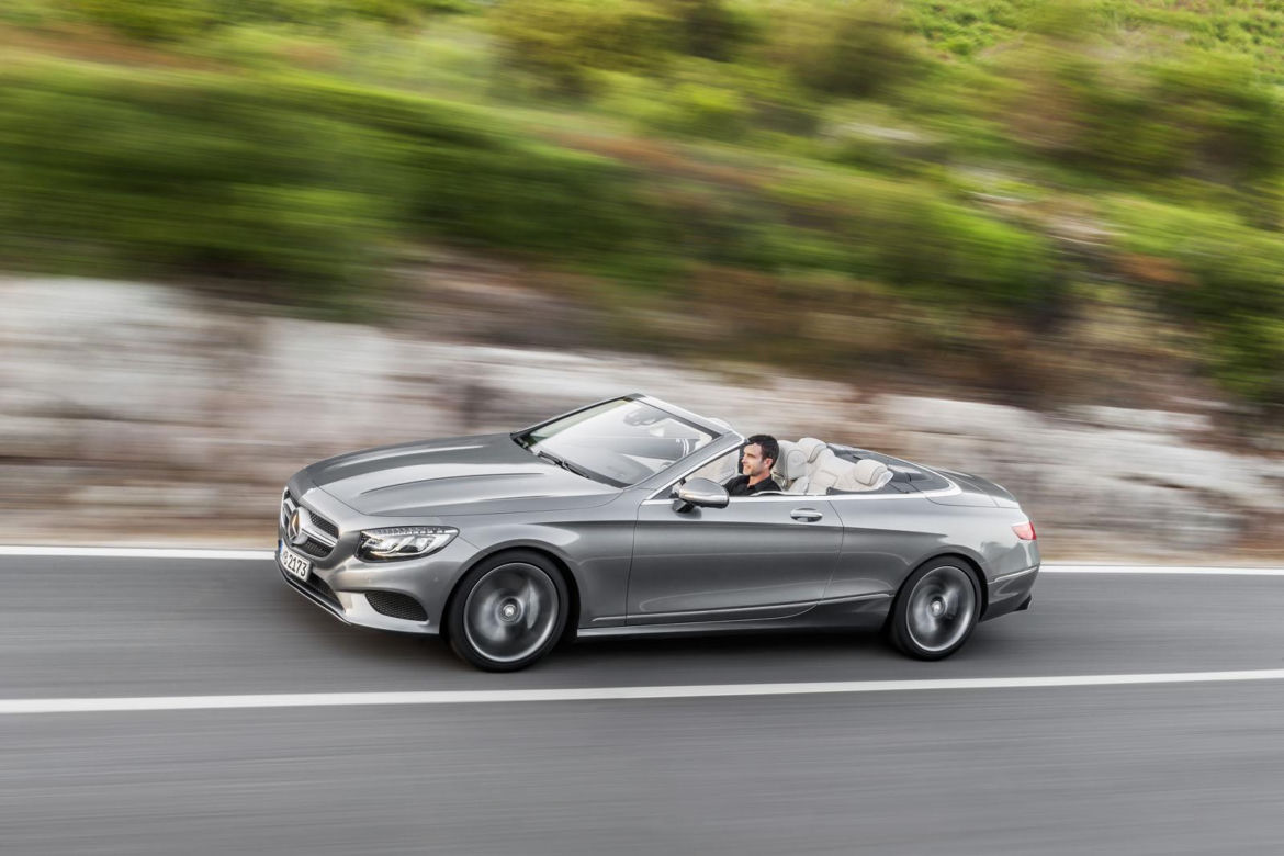 Mercedes klasy S Cabrio