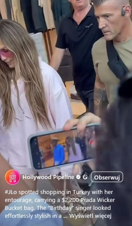 Dramat Jennifer Lopez w Stambule! Nie wpuścili jej do sklepu