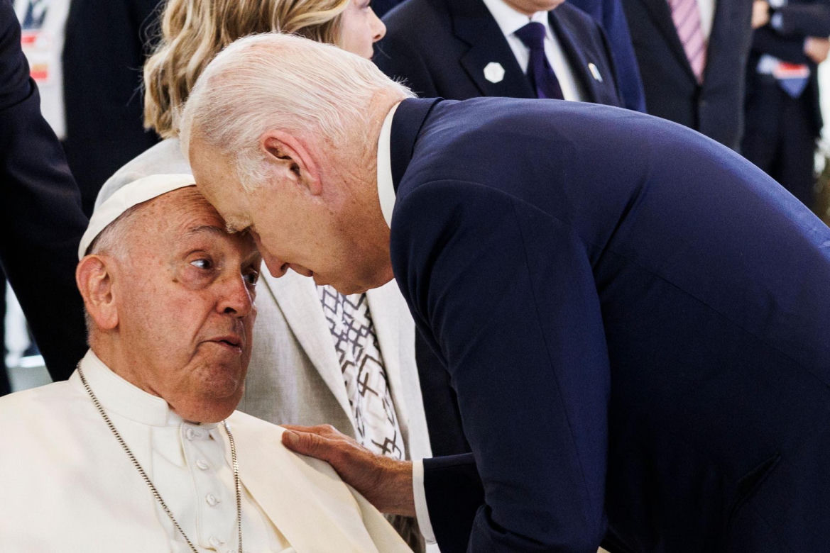 Światowi przywódcy u boku papieża Franciszka