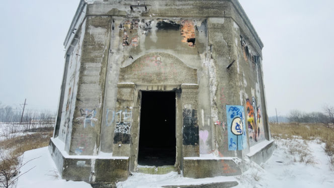 Katowice - Szopienice, pozostałość po hucie Uthemann