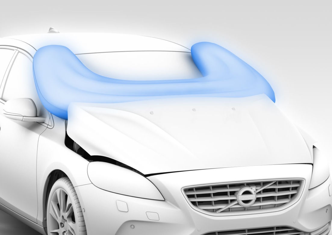 Poduszka powietrzna dla pieszego od VOLVO