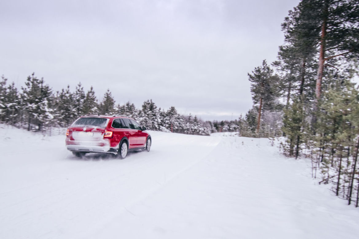 Skoda Arctic Circle Expedition - Laponia, Test World Oy