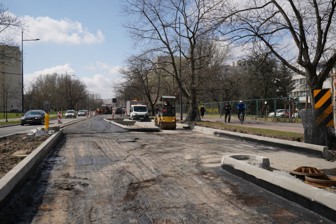 Remont ul. Sokratesa dobiega końca? Kiedy ulicą pojadą kierowcy?