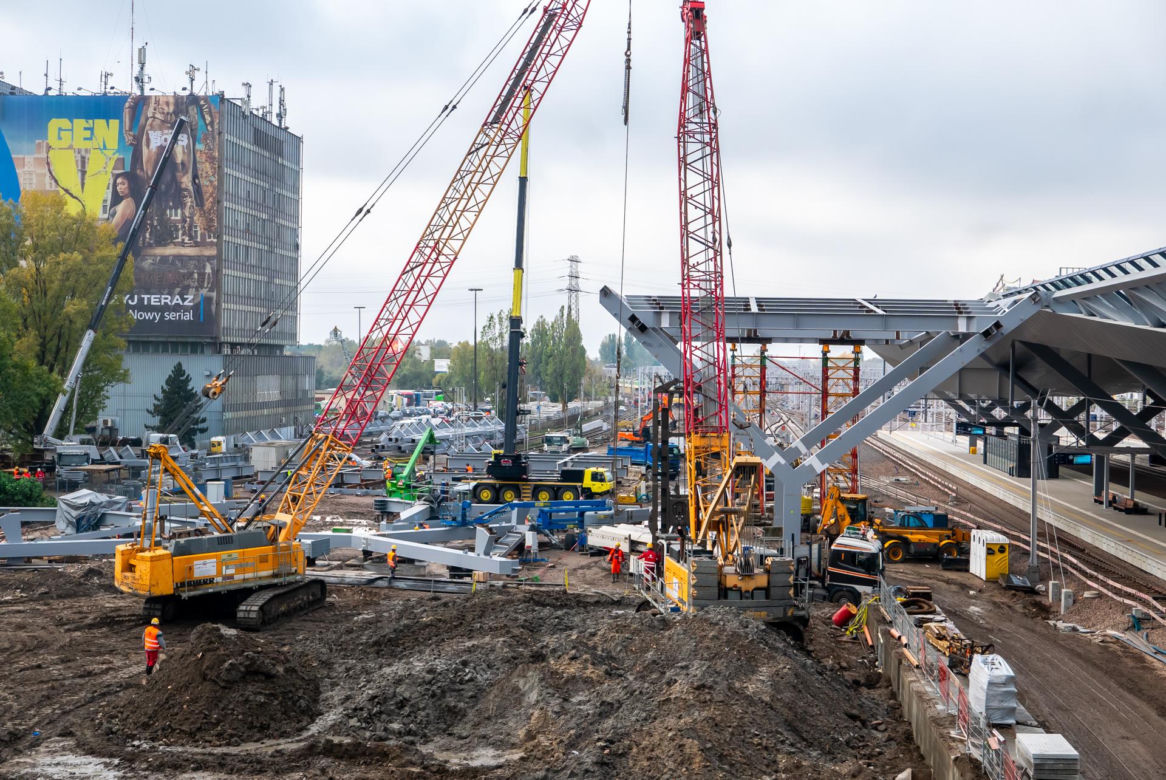 Remont Warszawy Zachodniej, październik 2023