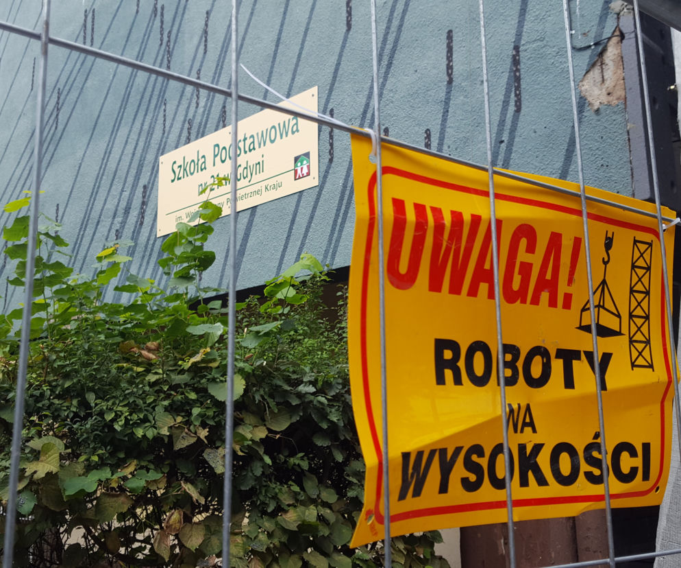 Początek września, a tu... jeden wielki plac budowy.