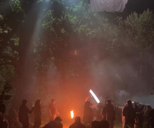 Ranczo 11 sezon Zemsta wiedźm. Nocne zdjęcia na planie