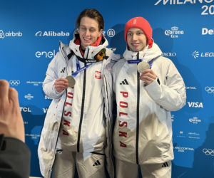 Kacper Tomasiak i Paweł Wąsek z medalami olimpijskimi