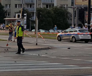 Wypadek w Warszawie