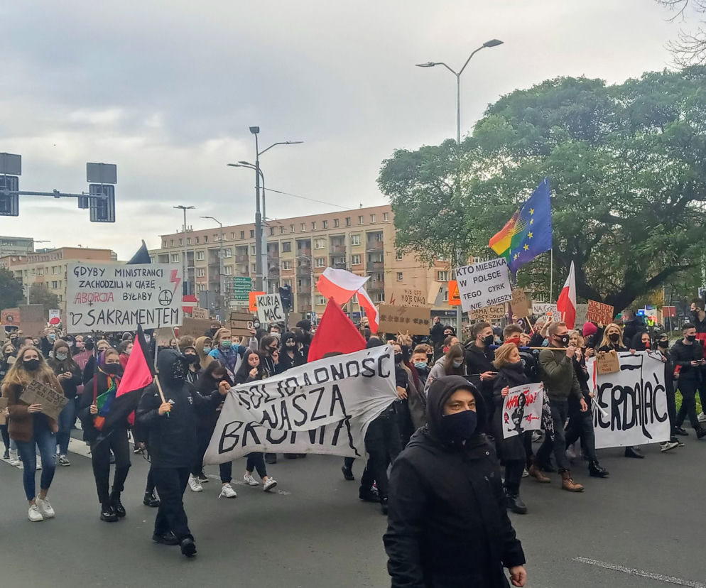 Protest kobiet w Szczecinie - 28.10.2020
